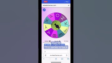If it lands on your first name initial you are out! Part 18- the return of the series