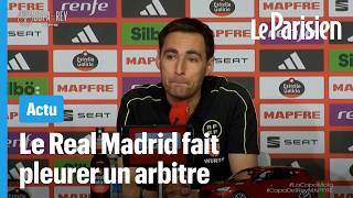 Le Real affronte les arbitres du match avant la finale face au Barça