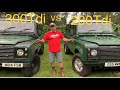 200Tdi vs 300Tdi 1990 & 1996 Land Rover Defender 110 for sale