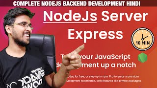 Node.js Tutorial for Beginners: Learn Node in 10 Min | Backend Development with @HelloWorldbyprince