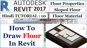 Revit Hindi Tutorial: 10 || How To make Floor In Revit