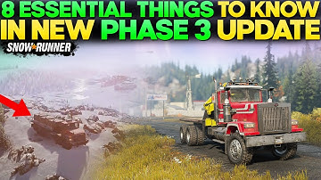 8 New Essential Things in Phase 3 SnowRunner Update You Need to Know