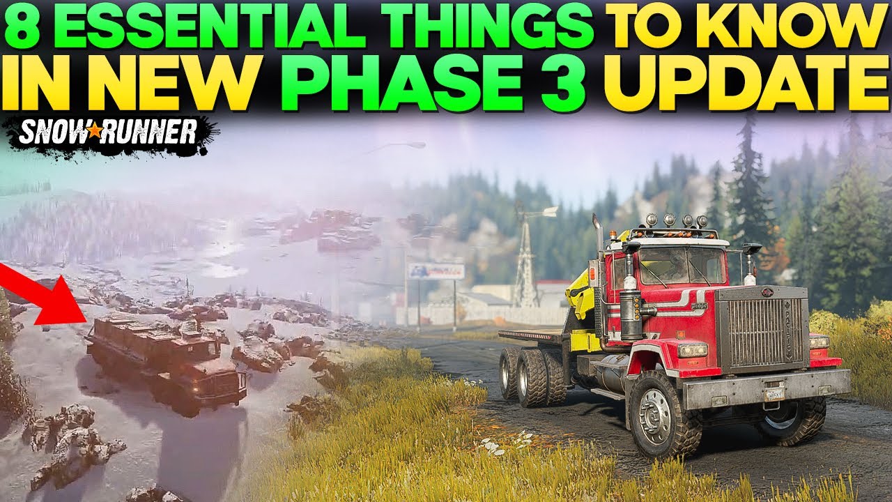 8 New Essential Things in Phase 3 SnowRunner Update You Need to Know