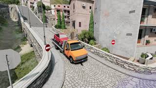 Przewóz malucha po Włoszech | BeamNG drive #4