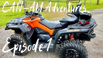 First Ride / Mud & Rain - 2021 Outlander 850 EP 1 Can-Am Adventures