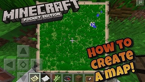 HOW TO CREATE A MAP IN MCPE 0.14.0+