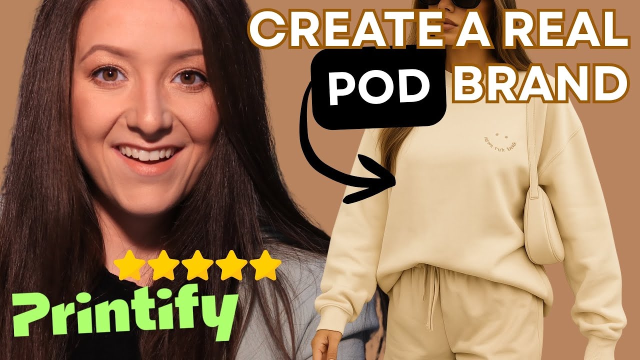 How To Create a Real Print-on-Demand Brand, Not Just a Store (Printify Setup Guide)
