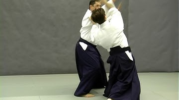Kata dori men uchi iriminage | Справочник техник айкидо | Aikido techniques reference