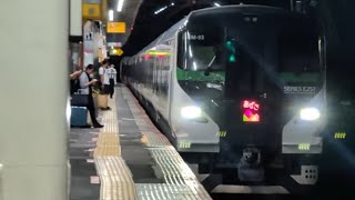 【4K高画質】【特急あずさ84号】E257系5000番台(オオOM-93編成)臨時特急あずさ84号新宿行き 日野駅通過!(2026/6/21/19:32)