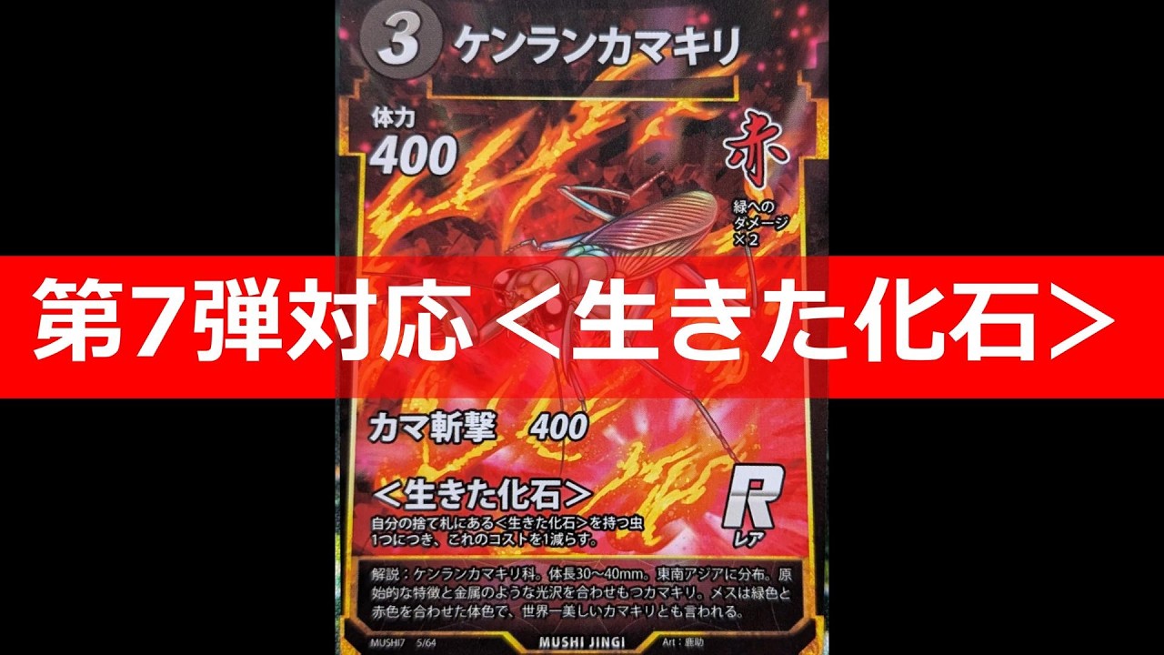 Insect Sacred Treasure] Compatible with the 7th edition! Living