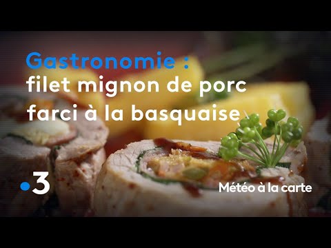 gastronomie-:-filet-mignon-de-porc-farci-à-la-basquaise---météo-à-la-carte