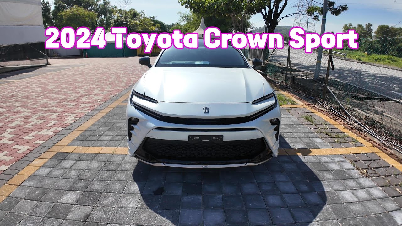 Un-Reg 2024 Toyota Crown Sport 2.5 Hybrid Modellista Bodykit