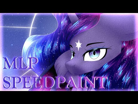 Twilight Sparkle & Princess Luna Fusion | MLP Speedpaint