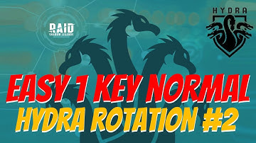 🏆Easy 1 Key🏆 Hydra Rotation #2!!!  Raid: Shadow Legends