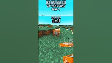 TOP 3 OP Commands in Minecraft! ⚡🔥 #mcpeaddons #minecraftpocketedition #minecraft #shorts #gaming