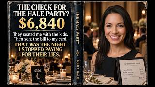 Seated Me at the Kids’ Table, Then Brought Me the $6,840 Check