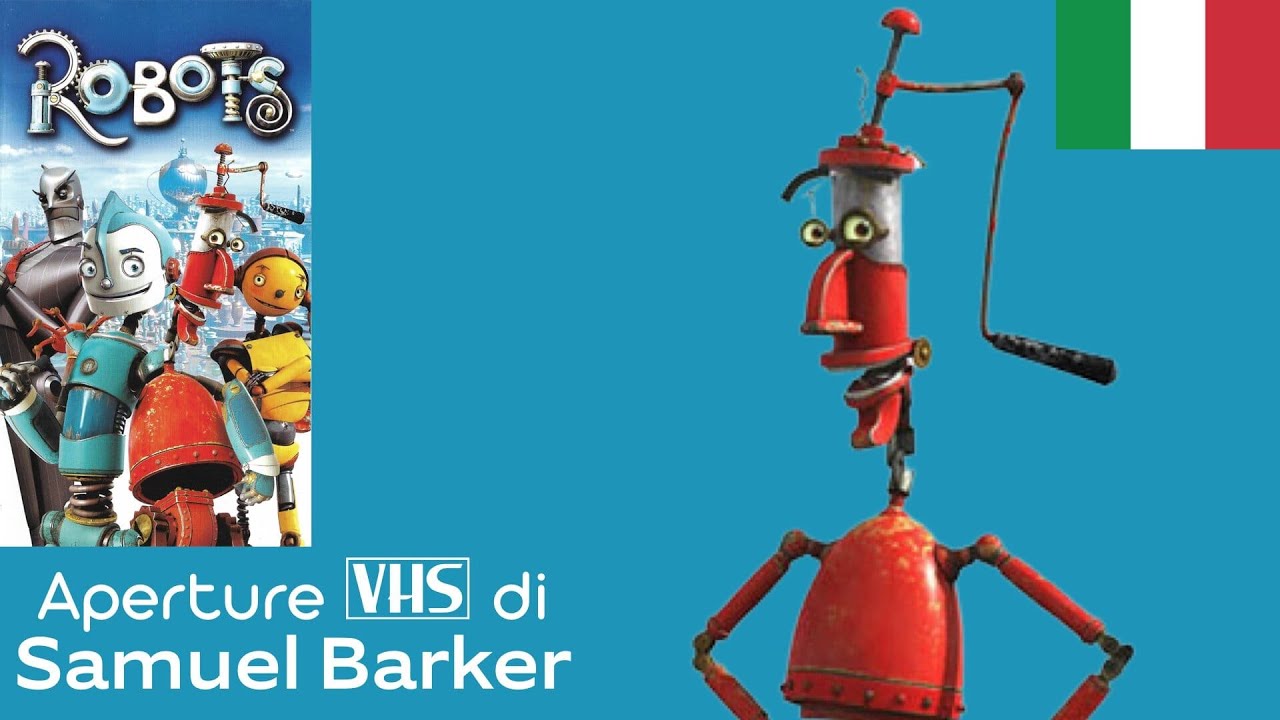Opening to Robots (2005) VHS (Italy) / Apertura ai "Robots" (2005) VHS