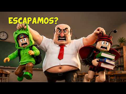 ¡ESCAPE DEL PROFESOR! (ROBLOX) - MOMENTOS DIVERTIDOS