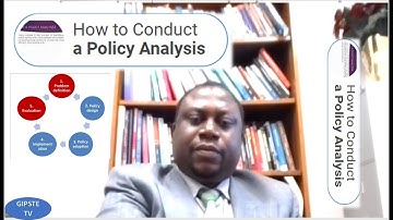 HOW TO CONDUCT POLICY ANALYSIS