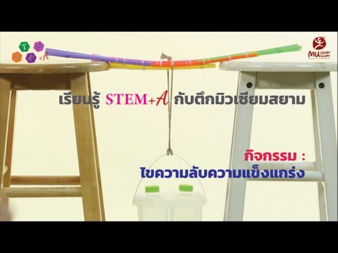 เรียนรู้ STEM+A กับมิวเซียมสยาม : ไขความลับความแข็งแกร่ง