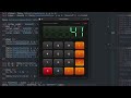 Skeuomorphic Calculator made with Cherry