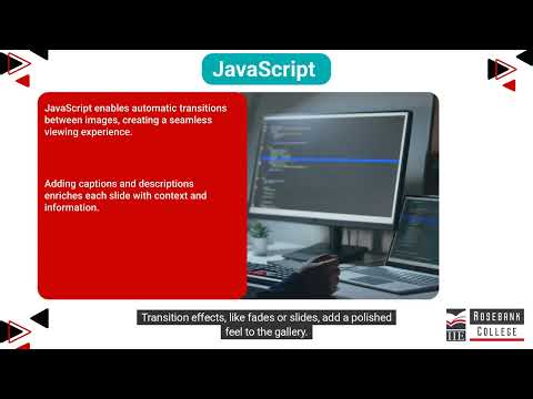 Creating a Slide Show Gallery Using Dreamweaver and JavaScript (LU7/LO3)