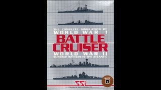 playing the Bismarck in old games: Battlecruiser (c64, 1987)