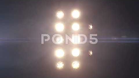 Floodlights Flashing