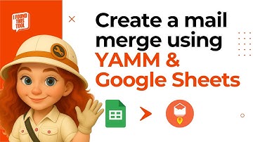 How to send mass emails in Gmail using YAMM | Yet Another Mail Merge | Mail Merge in Google Sheets