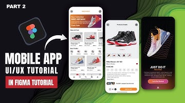 Nike Shoe App UI/UX Design in Figma: From Concept to Creation #part2