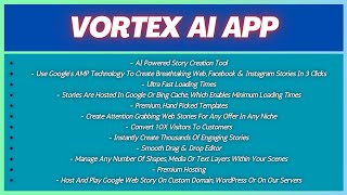 Vortex Ai Studio - Web Stories That Get Thousands Of Views From Video Platforms