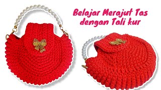 Belajar Merajut Tas Untuk Pemula Dengan Tali Kur 3mm