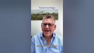 Tenant red flags