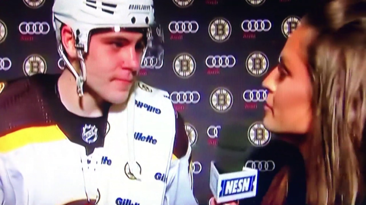 Jake Debrusk Bruins Post Game Interview 3/19/19