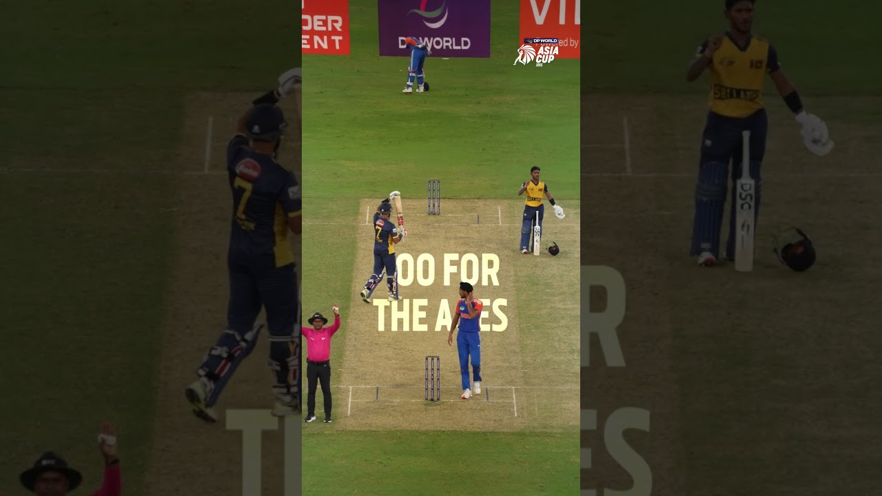 Nissanka reaches his century! | India vs Sri Lanka | DP World Asia Cup 2025