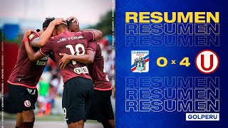 Resumen: Carlos Mannucci 0-4 Universitario #TorneoAperturaXGOLPERU