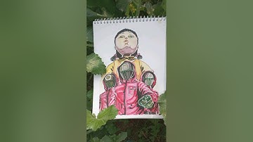 squid game season 2 painting #squidgame #squidgame2 #squidgameseason2 #frontman #korean #webseries