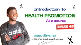 Introduction to Health Promotion as a course