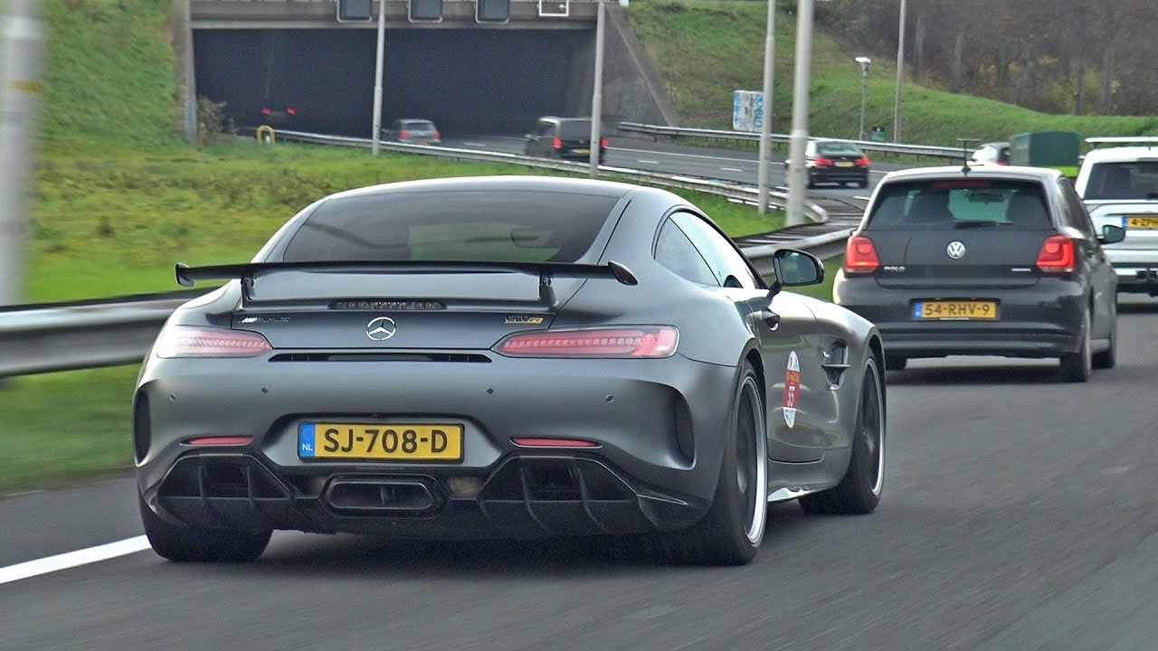 Mercedes Amg Gt R 4 0l Biturbo V8 Roaring Exhaust Sounds Youtube