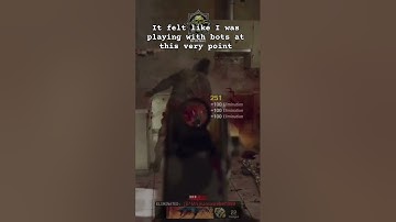 It felt like I was playing with bots at this very point #gaming #blackops6 #blackops #shorts #share