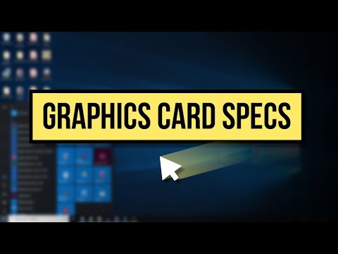 How to Check Graphics Card Specs on Windows 10 hqdefault