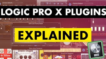 EVERY PLUGIN IN LOGIC PRO X EXPLAINED l PART 1 (INSTRUMENTS)
