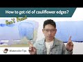 How to fix cauliflower edges in watercolor