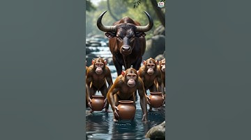 The story of the bravery of the bull #aivideogenerator #aivideo