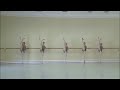 Vaganova Ballet Academy: Classical Exam 2016. 6th grade. Barre.