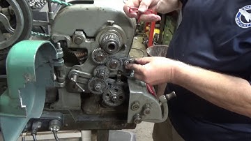 Atlas Lathe Part #2-Gear Train