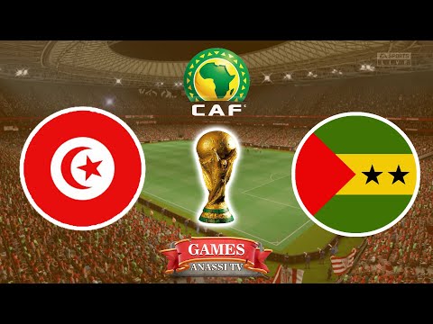 Tunisia vs Sao Tome And Principe | World Cup 2026 African Qualifiers | eFootball PES Gameplay PC HD