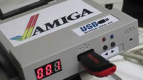 Amiga Gotek USB Floppy Drive Emulator with Buzzer and Blue LED