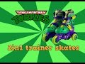 2in1 trainer skates - teenage mutant ninja