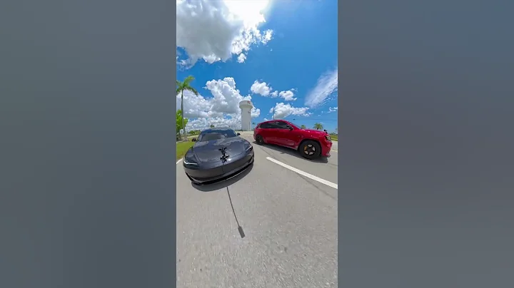 Model 3 Performance vs 850hp Trackhawk!